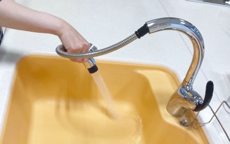 ホース引き出し機能水栓